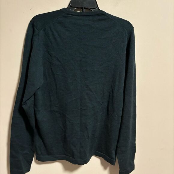 Brooks Brothers 346 Merino Wool Green Sweater- Size Medium - Picture 5 of 5